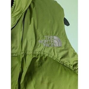 VTG The North Face Nuptse 700 Down Puffer Vest Women's S Avocado Green